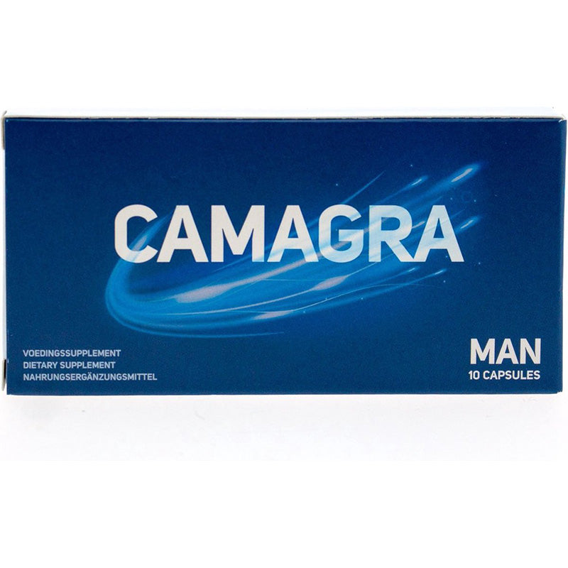 Camagra Man capsules 10 stuks verpakking
