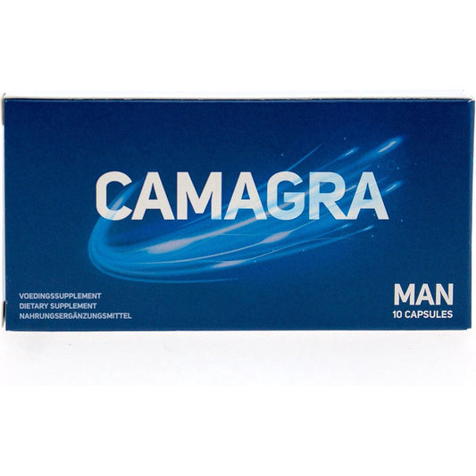 Camagra Man capsules 10 stuks verpakking
