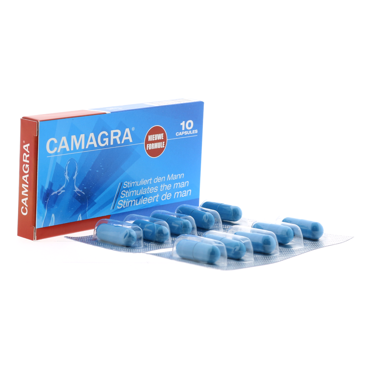 Camagra Man Strong 10 capsules - productfoto