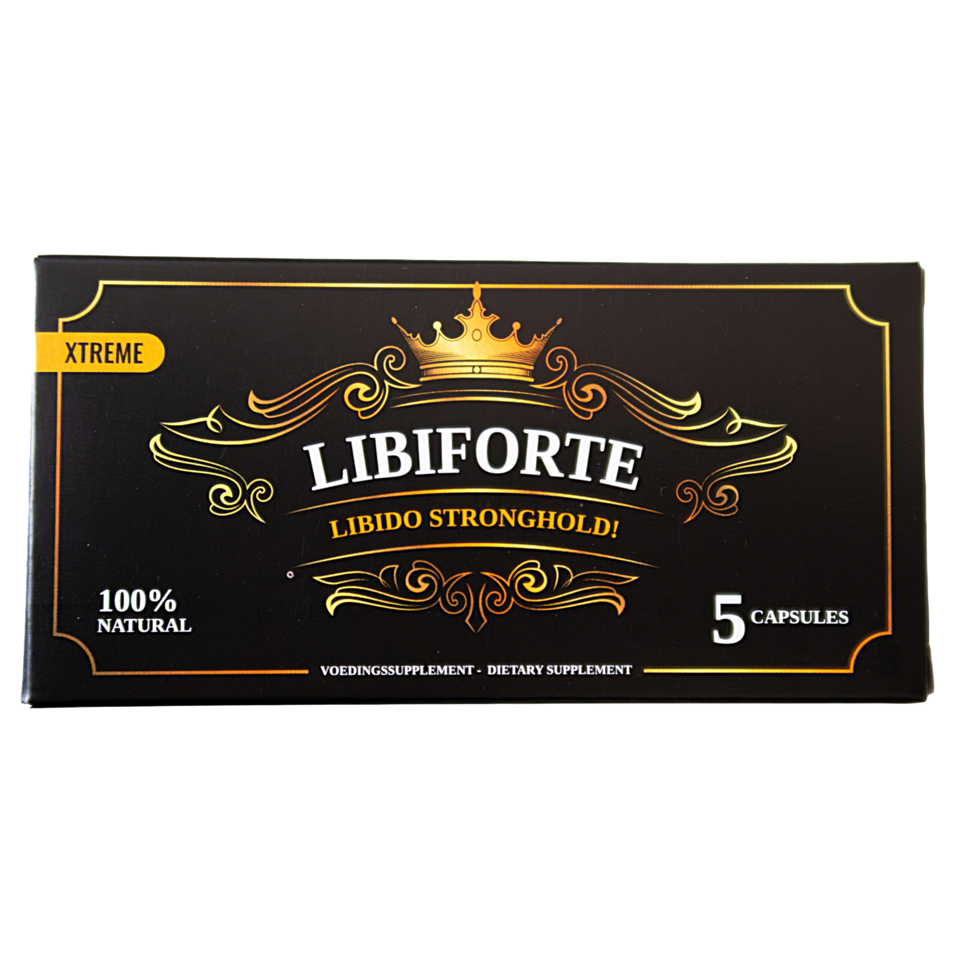 Xtreme Libiforte 5 capsules verpakking
